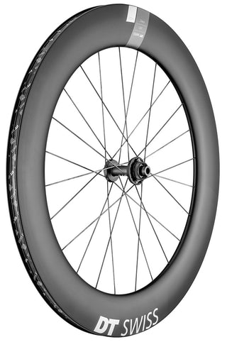 DT Swiss ARC1400 Dicut 80mm 12orQR MY21 Carbon Disc Road Gravel Front Wheel