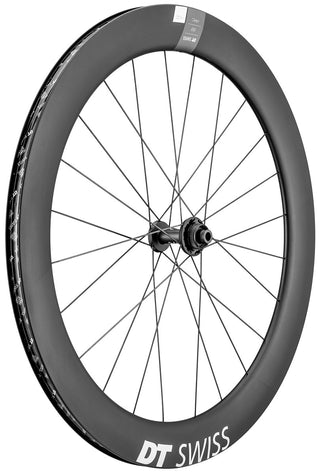 DT Swiss ARC1400 Dicut 62mm 12orQR MY21 Carbon Disc Road Gravel Front Wheel