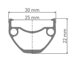 DT Swiss HU1900 Spline 29 5/100 Centre Lock Alloy Disc E-Bike Front MY22 Wheel