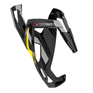 Elite Custom Race Plus Bottle Cage - Black Glossy Yellow