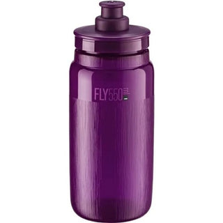 Elite Fly Tex Water Bottle 550ML - Clear Purple