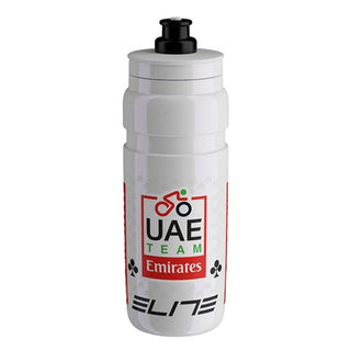 Elite Fly Team UAE Team Emirates Water Bottle 750ML - White