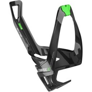 Elite Cannibal XC Bottle Cage - Black/Green
