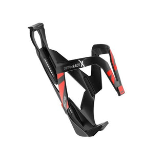 Elite Custom Race X Bottle Cage - Black Glossy Red