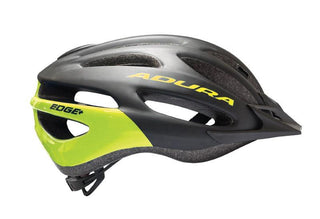 Adura Edge+ Helmet - Matte Black/Gloss Lime