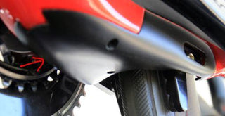 Felt Bottom Bracket Brake Cover - Grey