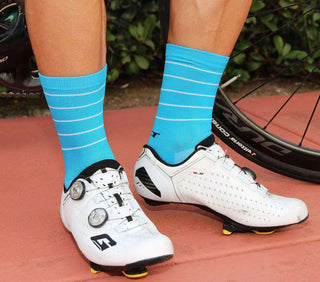 Felt Socks 6"HI Vis - Blue