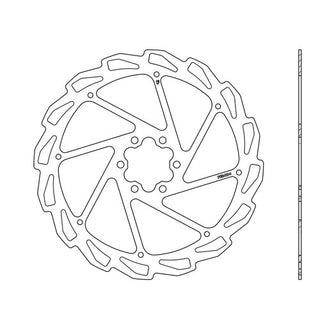 Ferodo Disc Rotor TZ-23 6-Bolt 180MM 1.8MM