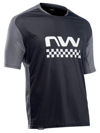 Northwave Edge Jersey Short Sleeve - Black/Anthra