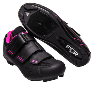 FLR F-35 III Ladies Road Shoe - Black/Pink