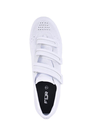 FLR F-35 Knit Road Shoe - White
