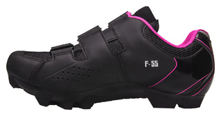 FLR F-55 III Ladies Offroad Shoe - Black/Pink