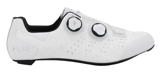 FLR FNT-9 Knit Carbon Sole Road Shoe - White