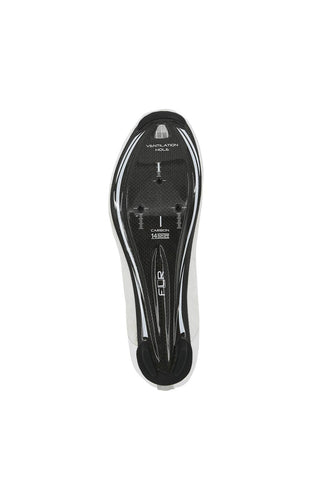 FLR FNT-9 Knit Carbon Sole Road Shoe - White