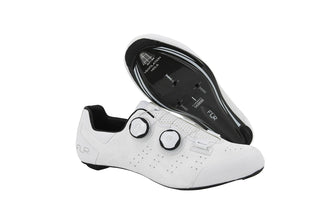 FLR FNT-9 Knit Carbon Sole Road Shoe - White