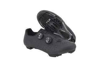 FLR FX-9 Carbon Sole MTB Shoe - Black
