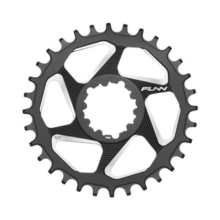 FUNN Solo DX Narrow-Wide 32T Chainring For SRAM Direct Mount Non-Boost 6mm Offset - Black