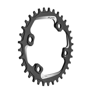 FUNN Solo Narrow-Wide 34T Chainring 96 BCD - Black