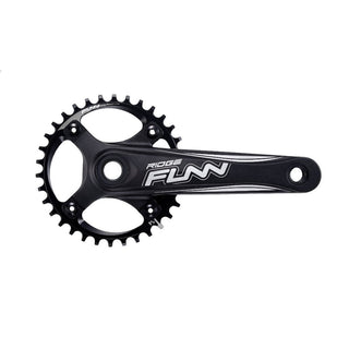FUNN Ridge MTB 36T Crankset 10–12 Speed Non-Boost 175mm Arm - Black