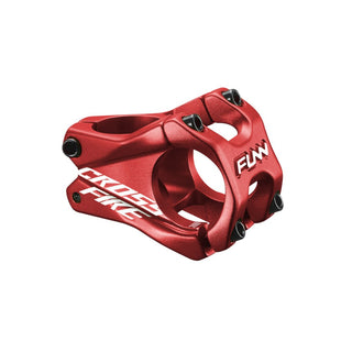 FUNN Crossfire Stem 31.8mm Clamp 35mm Length - Red