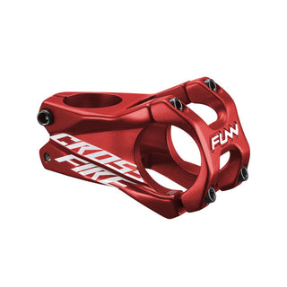 FUNN Crossfire Stem 31.8mm Clamp 50mm Length - Red