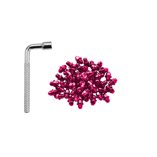 FUNN Regular Pedal Pin Set M4 x 6mm For Mamba Ripper and Python Pedals - Pink
