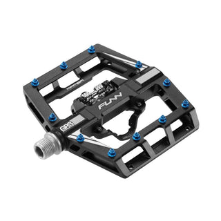 FUNN Mamba SPD Clipless MTB Single Sided Pedal Pair - Black