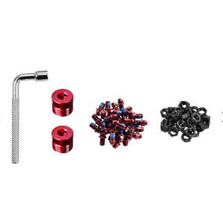 FUNN Black Magic Pedal Stud Kit - Red
