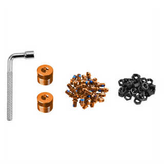 FUNN Black Magic Pedal Stud Kit - Orange