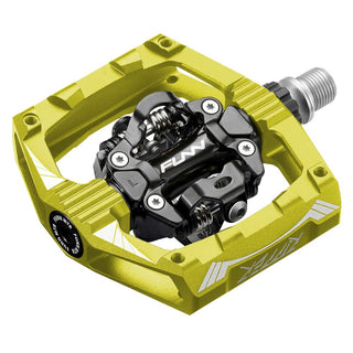 FUNN Ripper SPD Clipless Alloy Pedals - Wasabi