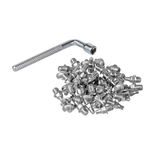 FUNN Street Pedal Pin Set M4 x 6mm For Mamba Ripper and Python Street Edition - Silver