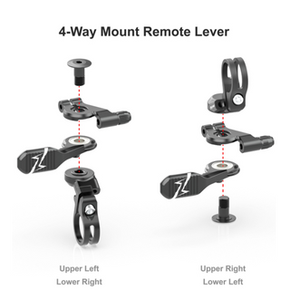 FUNN UpDown Remote Dropper Lever - Black