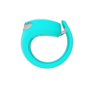 Knog Frog Rear Bike Light 20 Lumens Rechargeable - Awesome Aquamarine