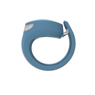 Knog Frog Rear Bike Light 20 Lumens Rechargeable - Denim Blue