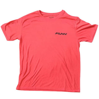 FUNN T-Shirts With Black Logo - Casual Red
