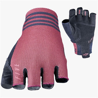 FIVE RC2 Half Finger Gloves - Burgundy