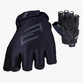 FIVE RC3 Gel Half Finger Gloves - Black