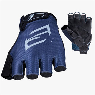 FIVE RC3 Gel Half Finger Gloves - Blue