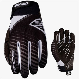 FIVE Race BMX Kid Full Finger - Black/White