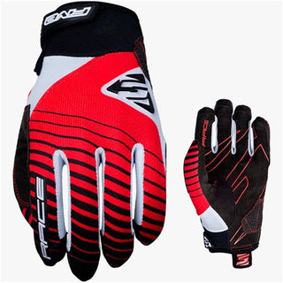 FIVE Race BMX Kid Full Finger - Red