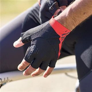 FIVE RC-Gel Half Finger Gloves - Red