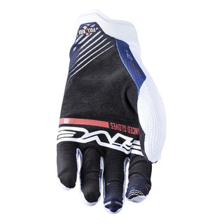 FIVE XR-Lite Full Finger Gloves - Stripes White