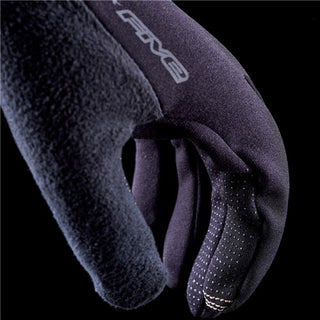 FIVE Chill WB Windbreaker Full Finger Winter Gloves - Black