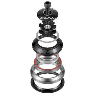 FUNN Descend Integral Headset IS 41/28.6 And IS 52/40 With Top Cap - Black
