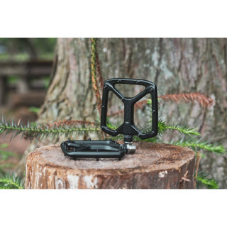 FUNN Python V2 Flat MTB Alloy Pedals - Black