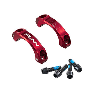 FUNN Equalizer Stem Replacement Face Plate 31.8mm Stem - Red