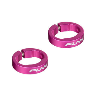FUNN Grip Clamping Lock Rings Hilt/Holeshot - Pink