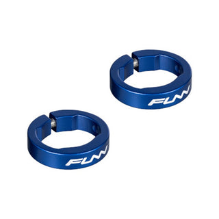 FUNN Grip Clamping Lock Rings Hilt/Holeshot - Blue
