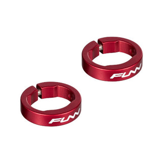 FUNN Grip Clamping Lock Rings Hilt/Holeshot - Red