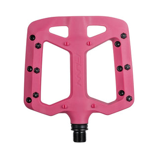 FUNN Taipan Large Flat MTB Pedals With Composite Platform - Pink